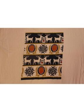 Miller Lite Ugly Sweater Shirt Medium Gildan y2k white